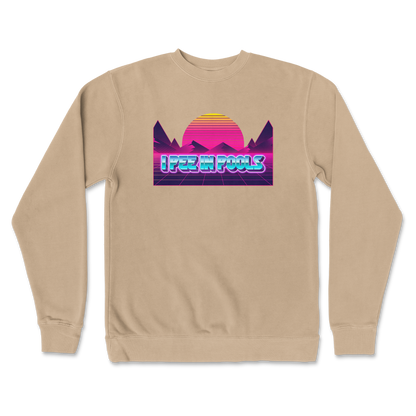 Independent Clothing Co. Crew Neck I Pee in Pools in Sandstone