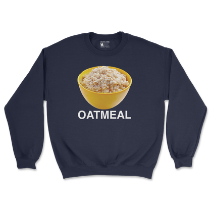 Gildan SoftStyle Crew Neck Oatmeal in Navy