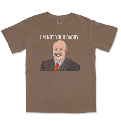 Comfort Colors T-Shirt Daddy Phil in Espresso