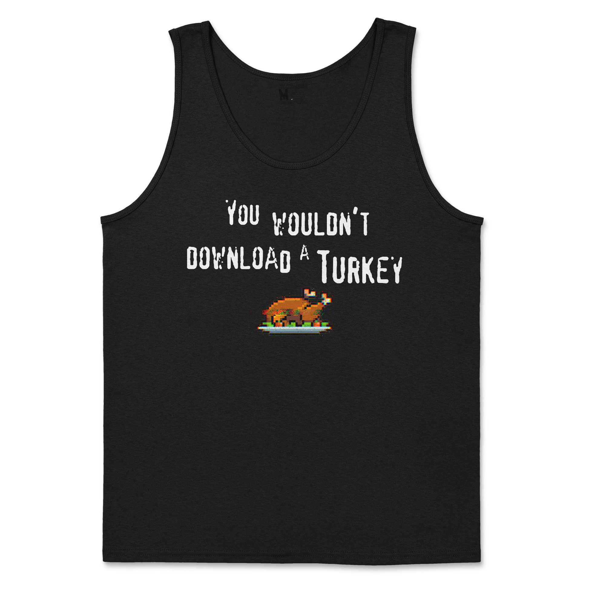 Gildan SoftStyle Tank Top Downloadable Turkey  in Black