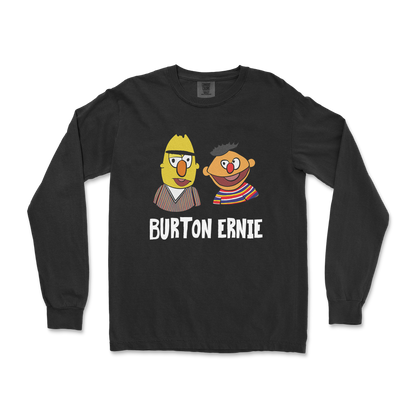 Comfort Colors Long Sleeve Burton Ernie in Black