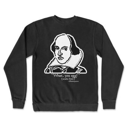 Independent Clothing Co. Crew Neck Shakespeare Quote  in Black