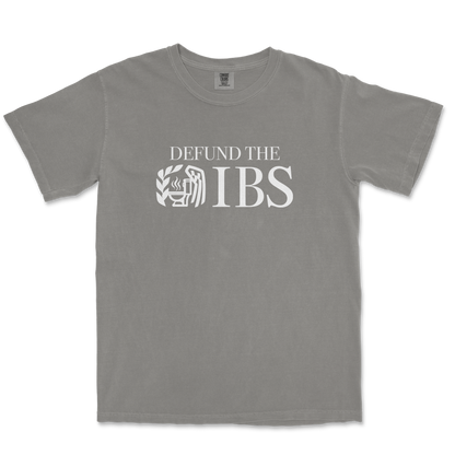 Comfort Colors T-Shirt Defund The IBS in Grey