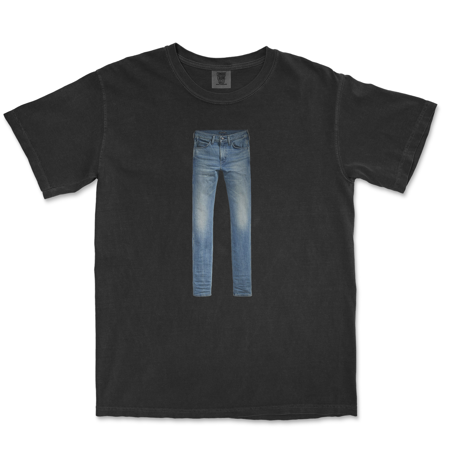 Comfort Colors T-Shirt Pants in Black