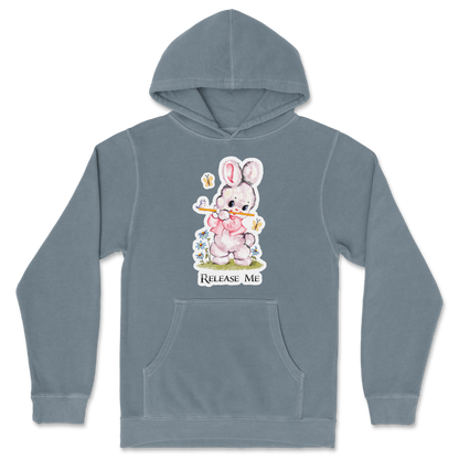 Independent Clothing Co. Hoodie Cute Bunny in Blue Magic