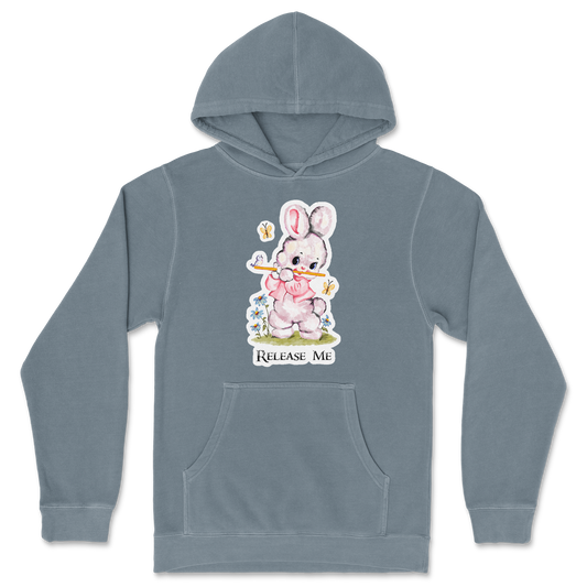 Independent Clothing Co. Hoodie Cute Bunny in Blue Magic