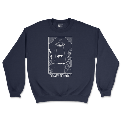 Gildan SoftStyle Crew Neck in Navy