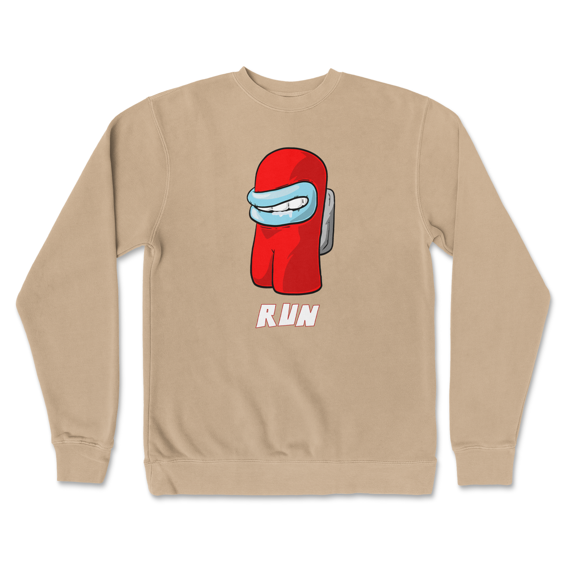 Independent Clothing Co. Crew Neck Sussy Man Child in Sandstone