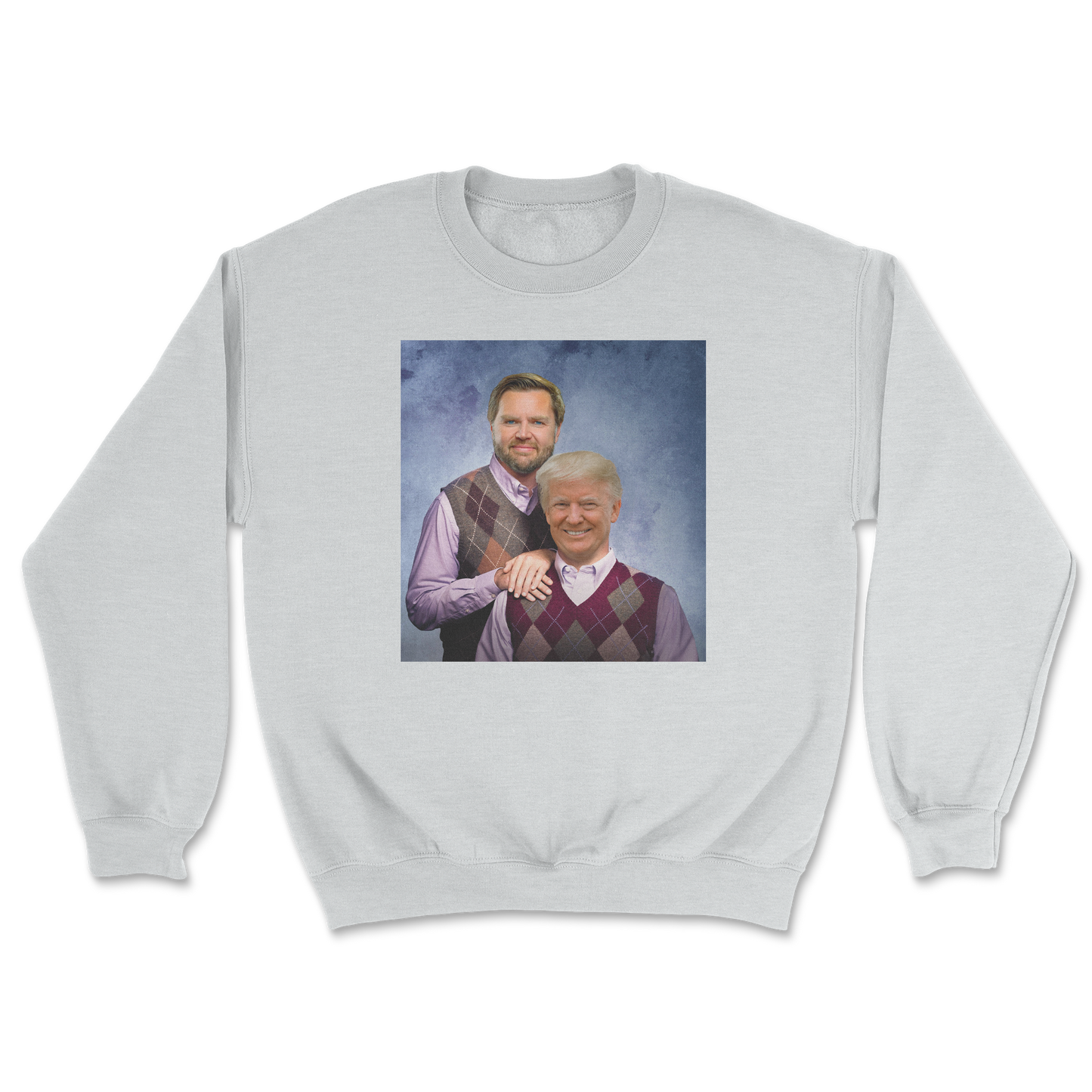 The Nice Shirt Crew Neck Step Brothers  in Sports-Grey