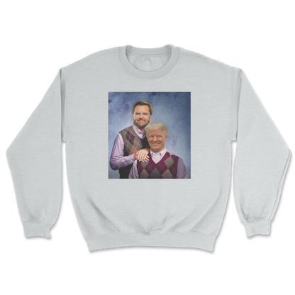 The Nice Shirt Crew Neck Step Brothers  in Sports-Grey