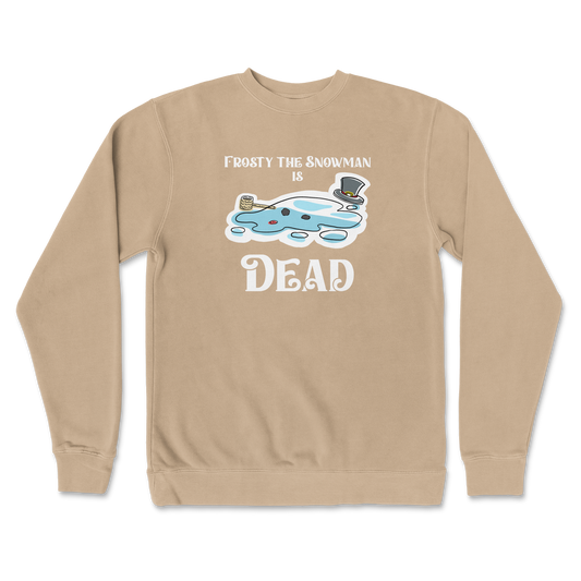 Independent Clothing Co. Crew Neck Frosty is Dead  in Sandstone