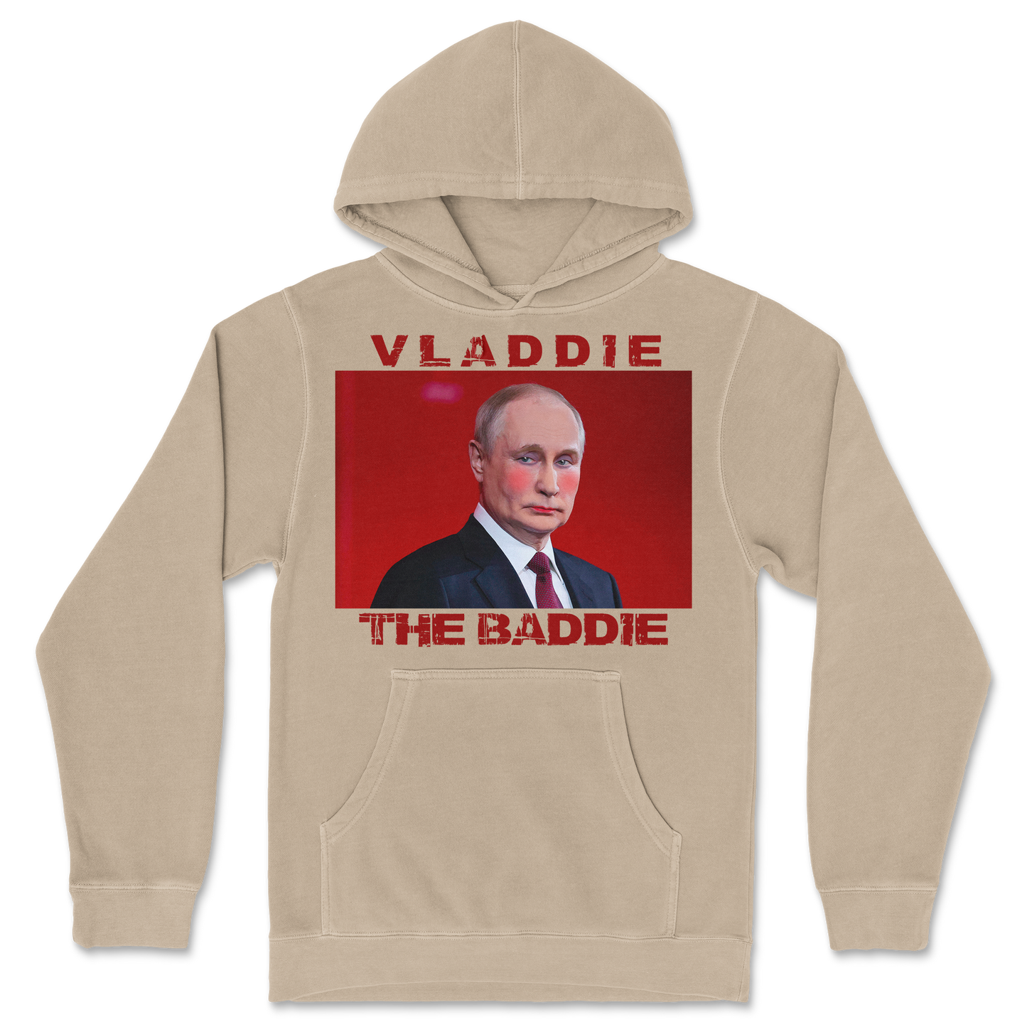 Independent Clothing Co. Hoodie Vladdie The Baddie in Sandstone