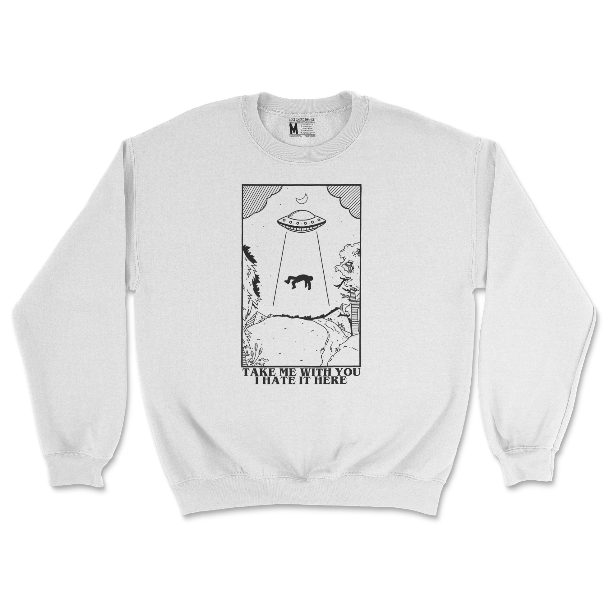 Gildan SoftStyle Crew Neck in White