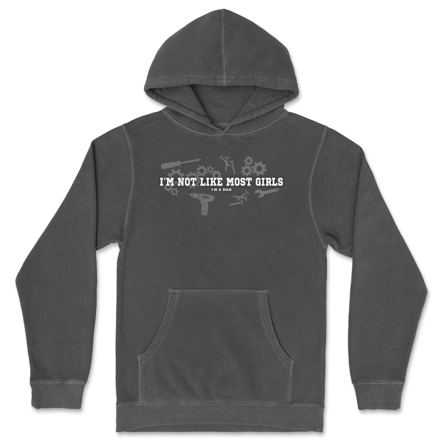 Independent Clothing Co. Hoodie Not Like Most Girls in Black