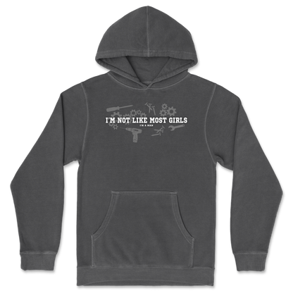 Independent Clothing Co. Hoodie Not Like Most Girls in Black