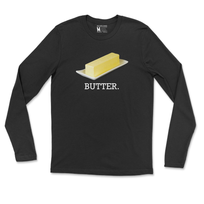 Gildan SoftStyle Long Sleeve Butter in Black