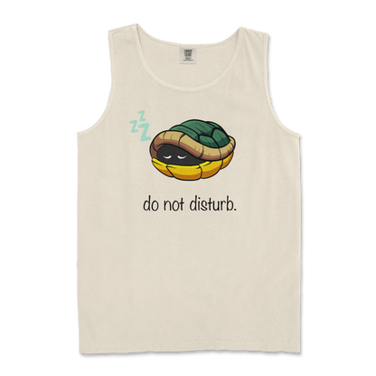 Comfort Colors Tank Top Sleepin Turtle in Ivory