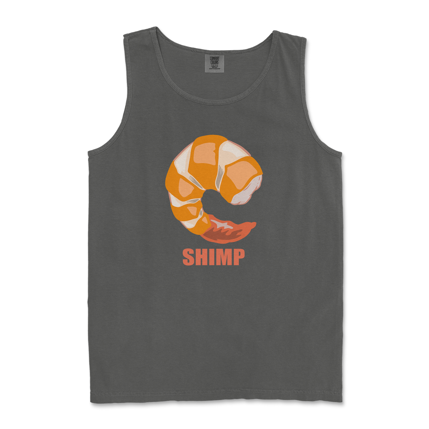 Comfort Colors Tank Top Shimp in Pepper