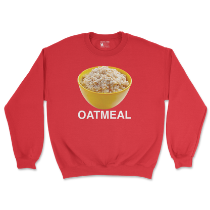 Gildan SoftStyle Crew Neck Oatmeal in Red