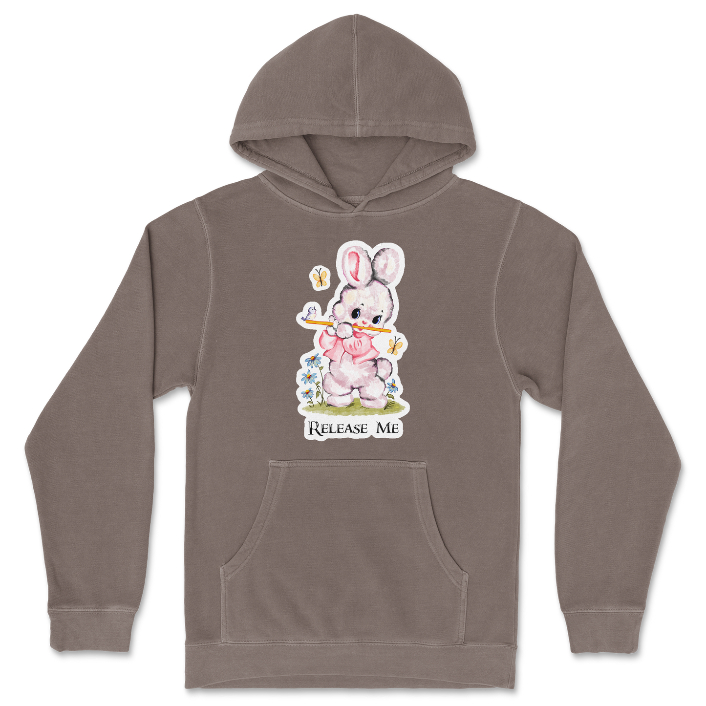 Independent Clothing Co. Hoodie Cute Bunny in Clay