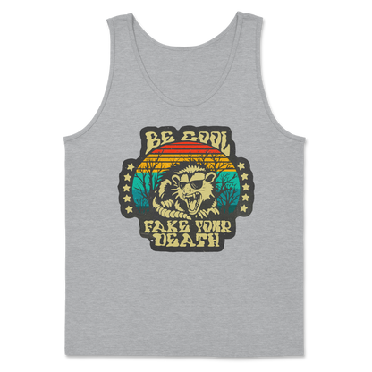 Heavy Blend Tank Top Fake Your Death in Sports Grey