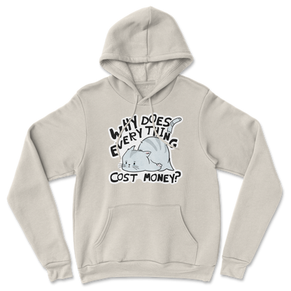 Heavy Blend Hoodie Broke Cat in Sand