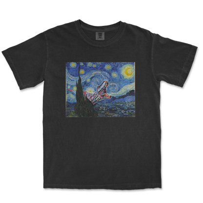 Comfort Colors T-Shirt Van Gogh but Cooler in Black