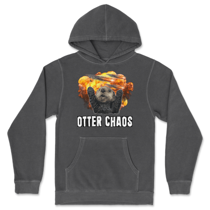 Independent Clothing Co. Hoodie Otter Chaos in Black