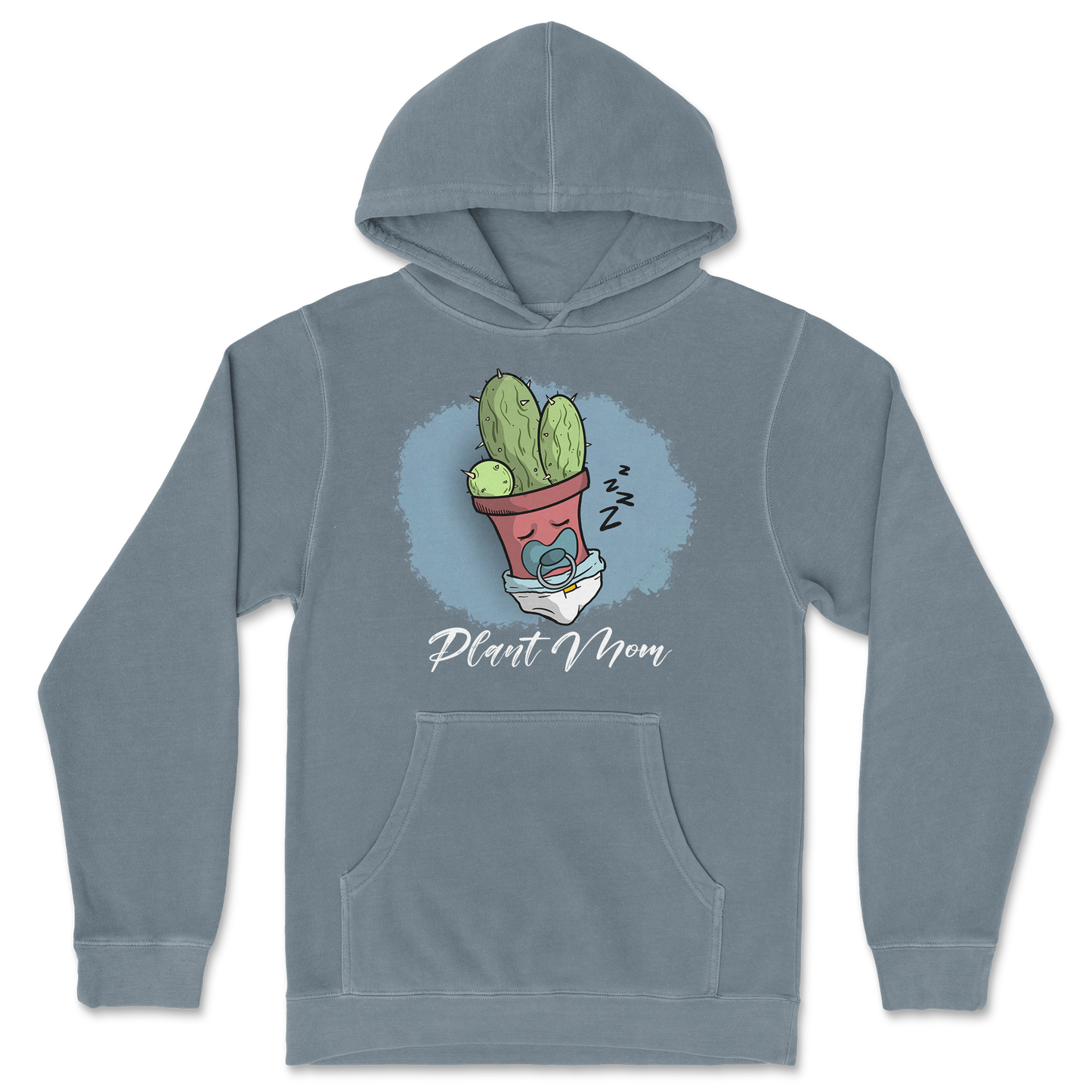 Independent Clothing Co. Hoodie Plant Mom 2 in BlueMagic