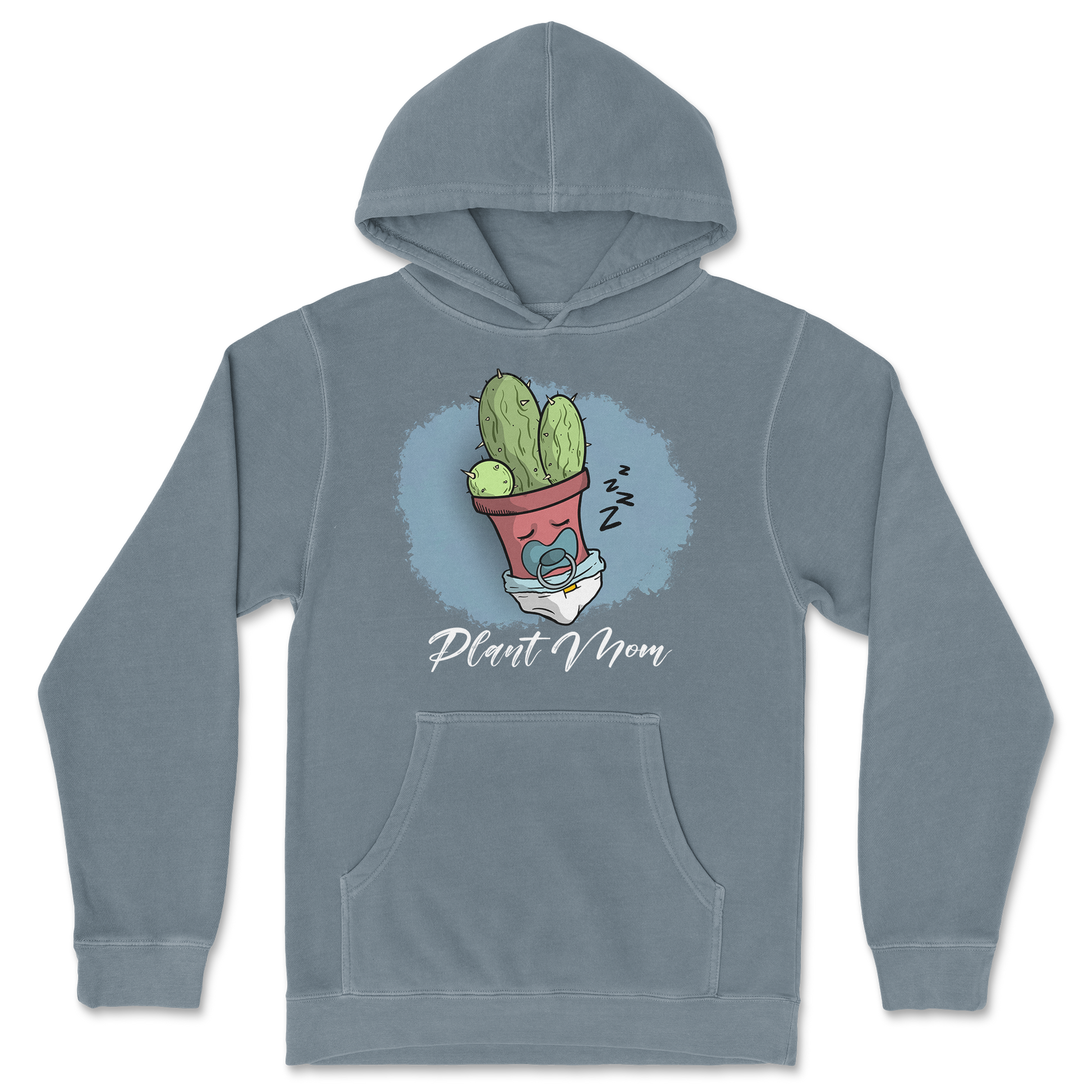 Independent Clothing Co. Hoodie Plant Mom 2 in BlueMagic