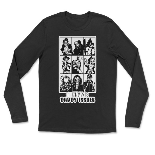 The Nice Shirt Long Sleeve Daddy Issues  in Black