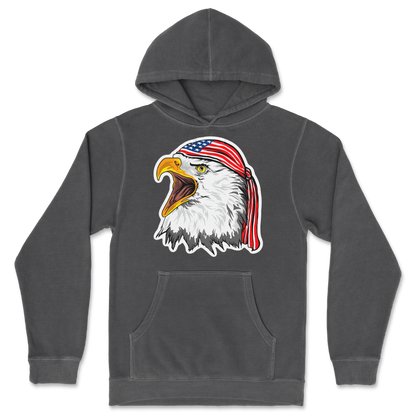 Independent Clothing Co. Hoodie Freedom Eagle in Black