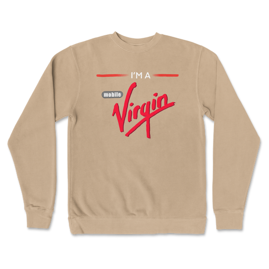 Independent Clothing Co. Crew Neck Mobile Virgin in Sandstone