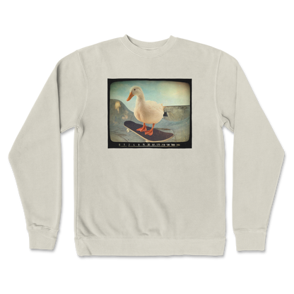 Independent Clothing Co. Crew Neck Do A Flip in Bone