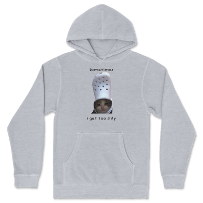 Independent Clothing Co. Hoodie Got Too Silly  in Grey-Heather