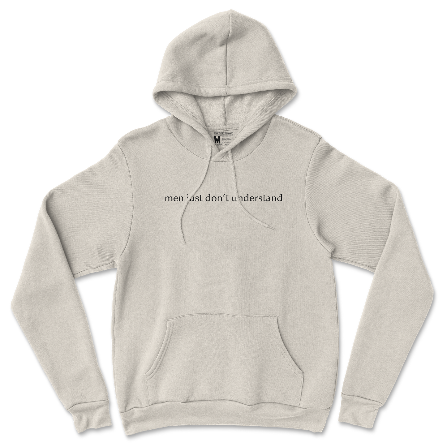 Gildan SoftStyle Hoodie Men Dont Understand in Sand