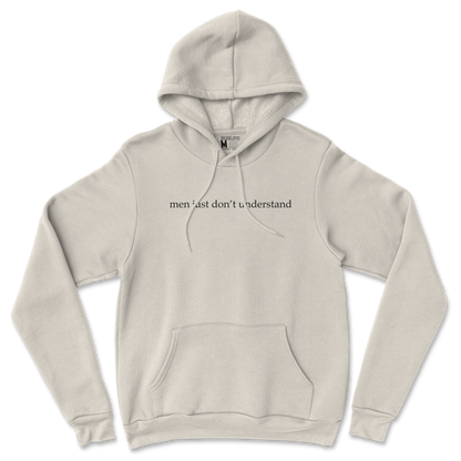 Gildan SoftStyle Hoodie Men Dont Understand in Sand