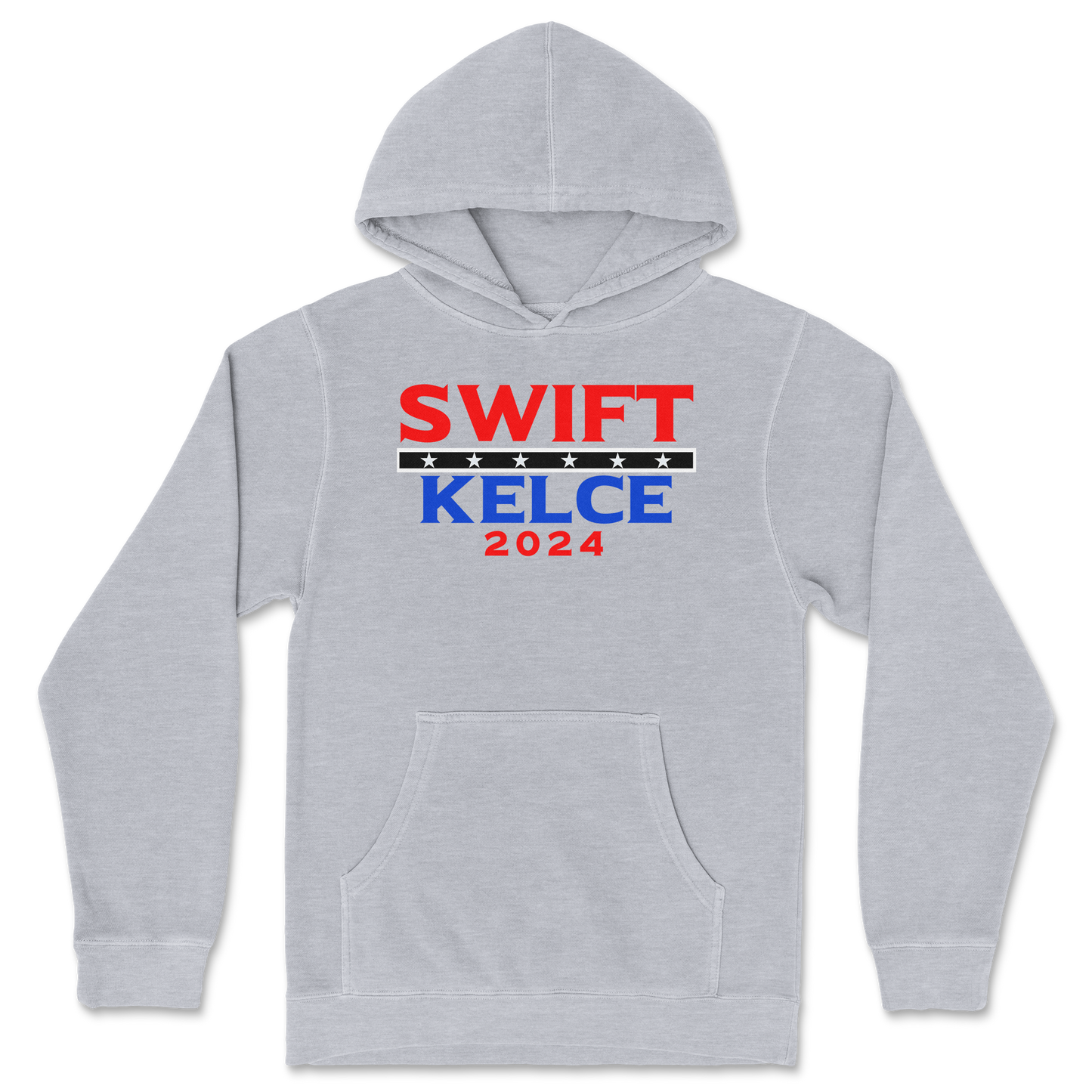 Independent Clothing Co. Hoodie Swift Kelce 2024 in GreyHeather