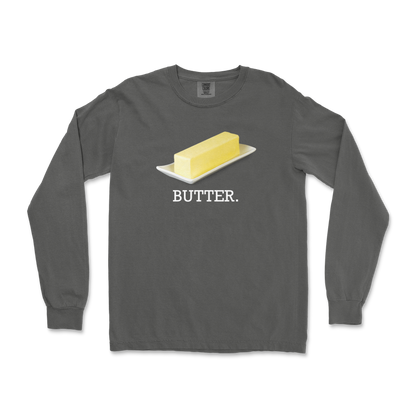 Comfort Colors Long Sleeve Butter in Pepper