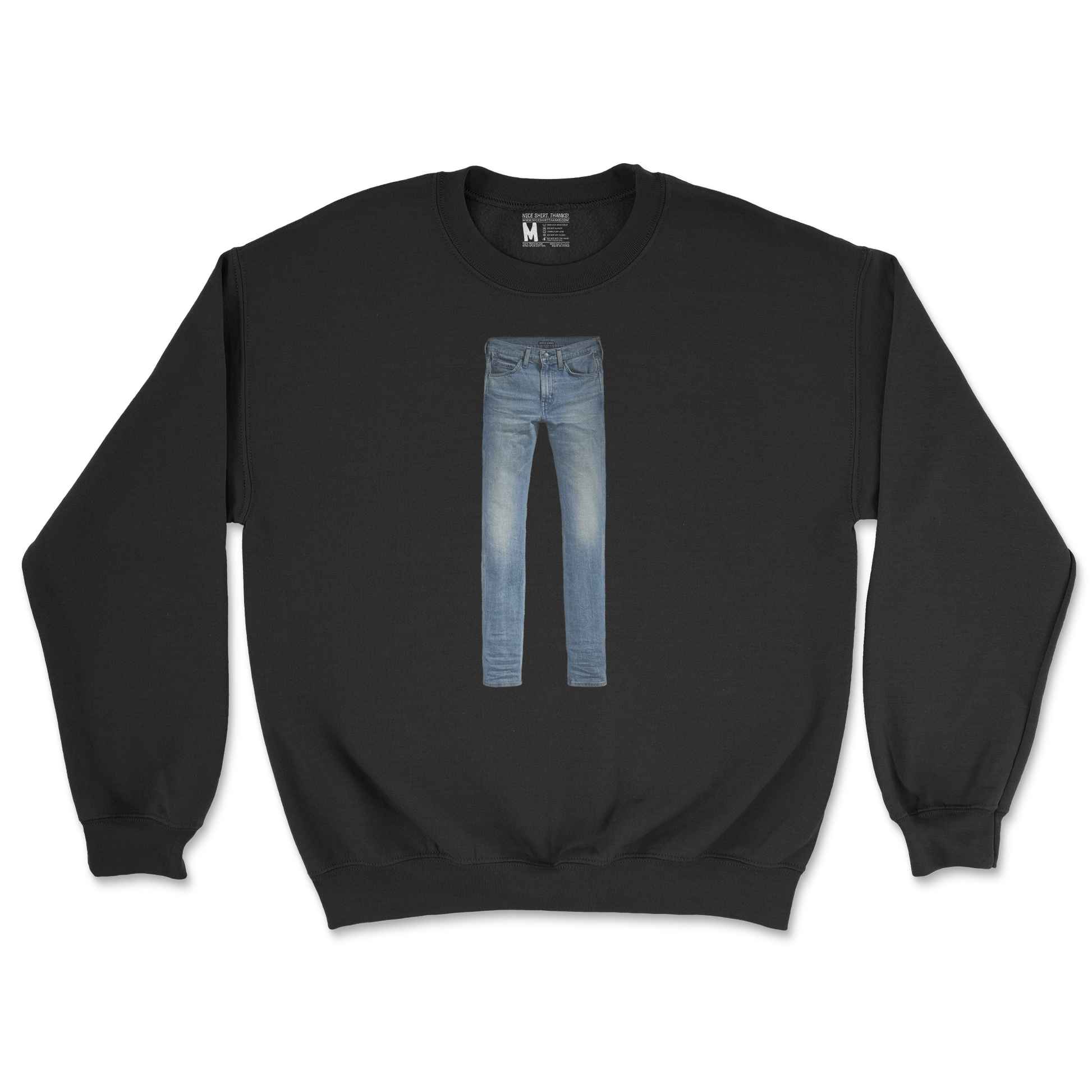 Gildan SoftStyle Crew Neck Pants in Black