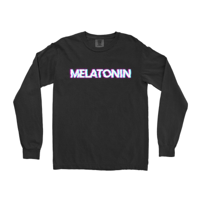 Comfort Colors Long Sleeve Melatonin in Black