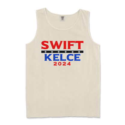 Comfort Colors Tank Top Swift Kelce 2024 in Ivory