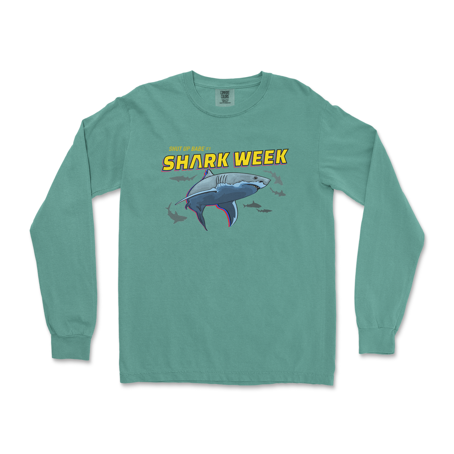 Comfort Colors Long Sleeve in LightGreen