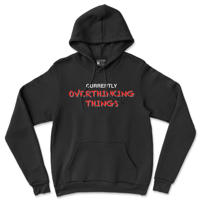 Gildan SoftStyle Hoodie For Our Lil Overthinker in Back