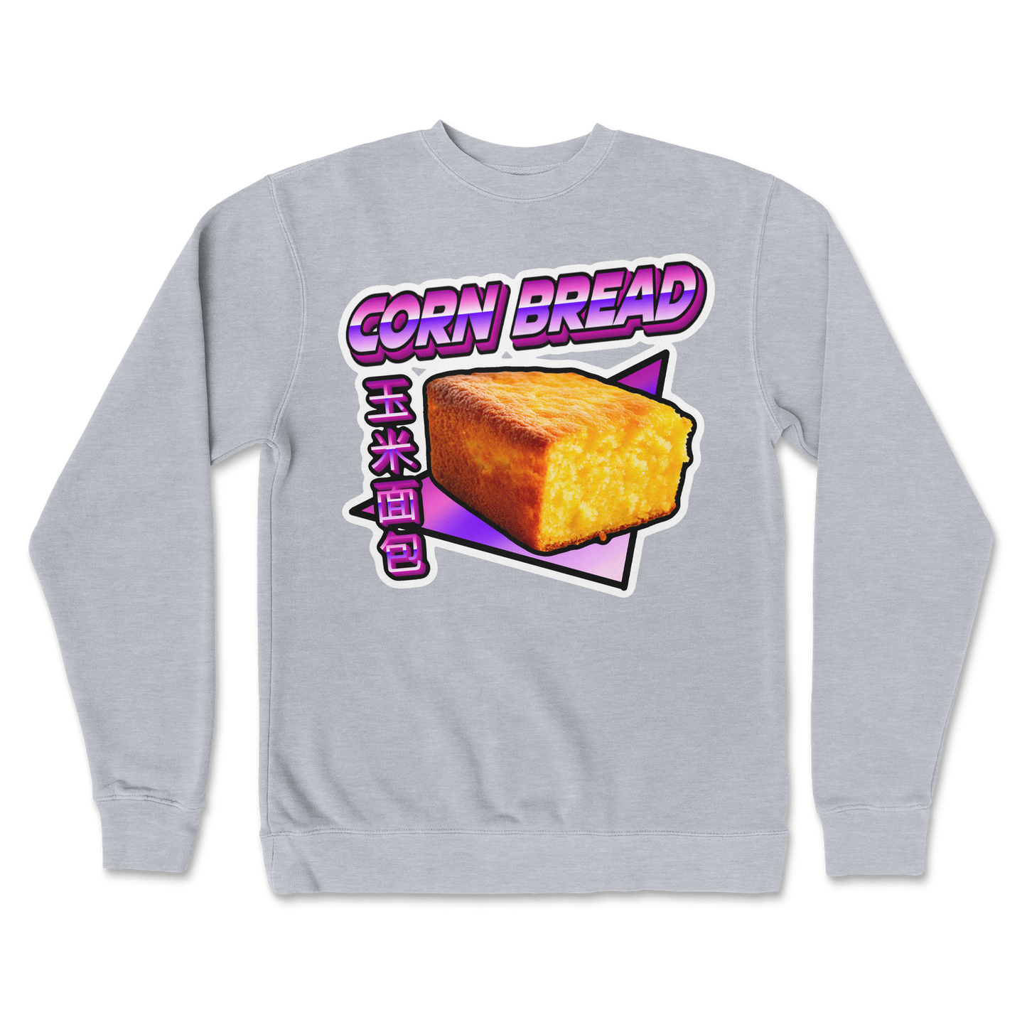 Independent Clothing Co. Crew Neck Corn Bread  in Grey-Heather