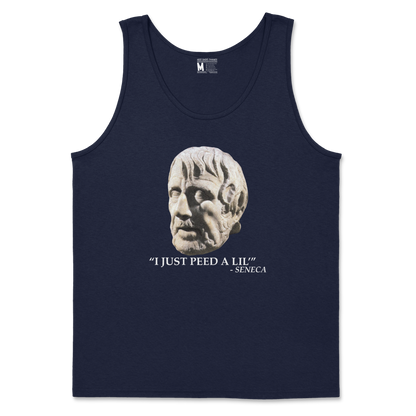 Gildan SoftStyle Tank Top Seneca Pee in Navy