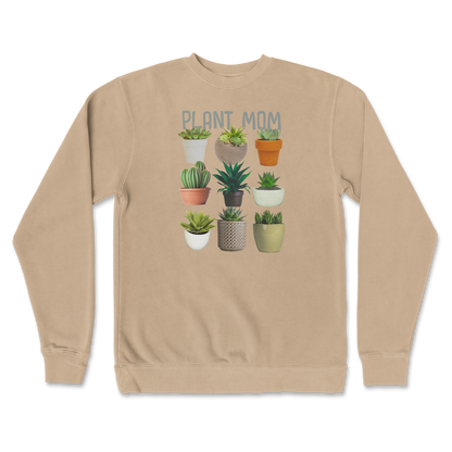 Independent Clothing Co. Crew Neck Plant Mom in Sandstone