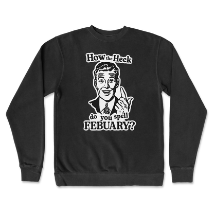 Independent Clothing Co. Crew Neck February in Black