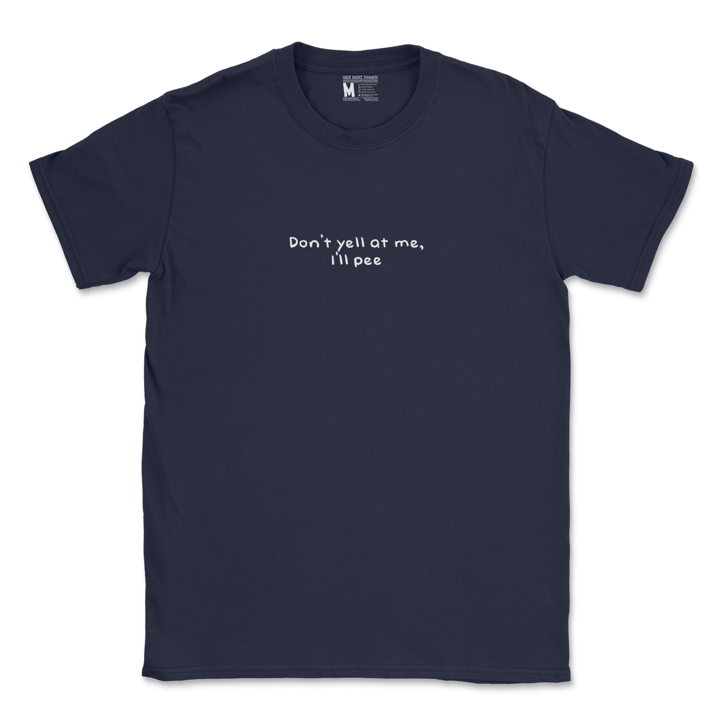 Gildan SoftStyle T-Shirt Dont Yell in Navy