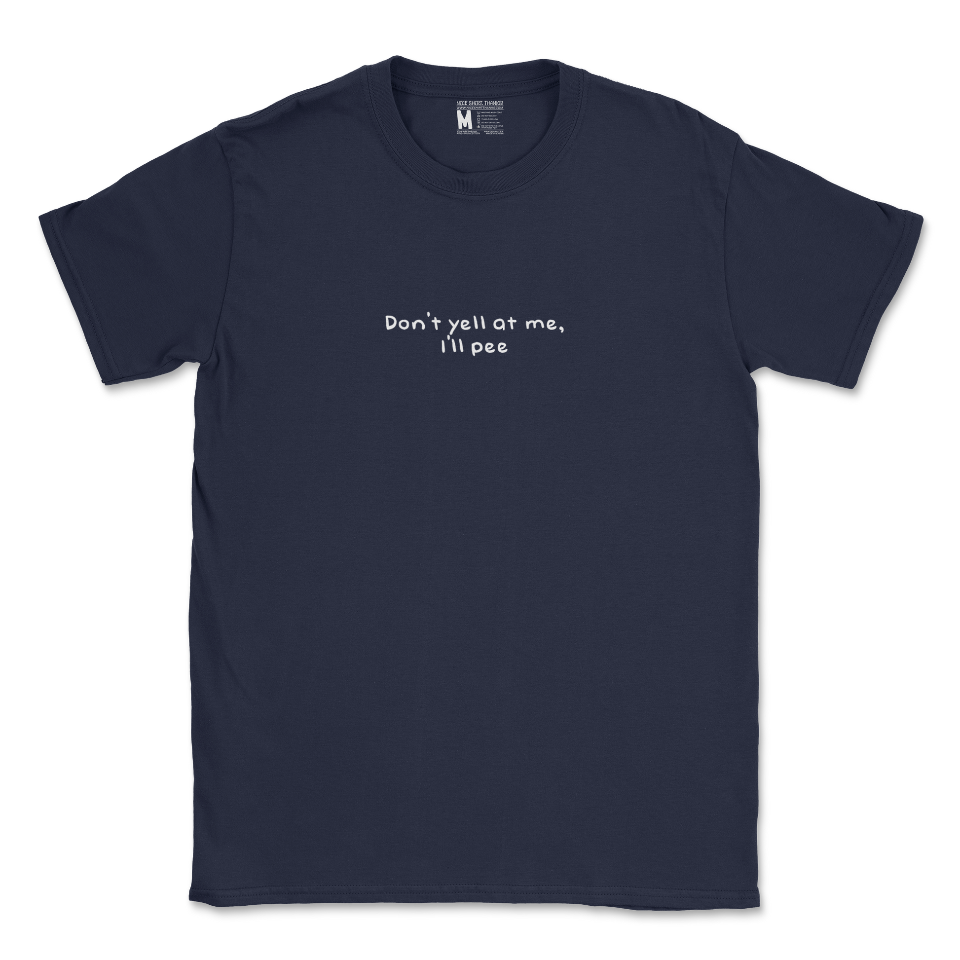 Gildan SoftStyle T-Shirt Dont Yell in Navy